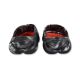 4. Klapki basenowe chodaki Crocs Echo Marbled Slide in Black/Flame - 208467-0X9