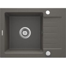 Zlewozmywak granitowy 1-komorowy z ociekaczem ZQZ T11A 5908212096505