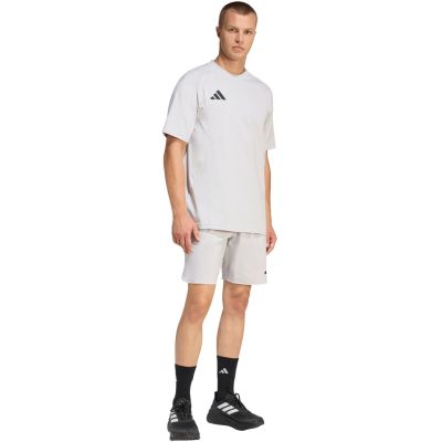 6. Spodenki męskie adidas Tiro Travel Woven szare KE8369