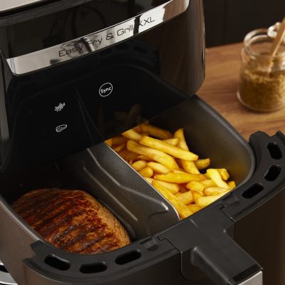 12. Tefal Easy Fry & Grill EY8018 6,5 l Autonomiczny 1830 W Frytkownica na gorące powietrze Czarny