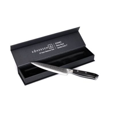 11. Nóż uniwersalny Utility Kohersen Elegance Ebony Wood 12,7cm