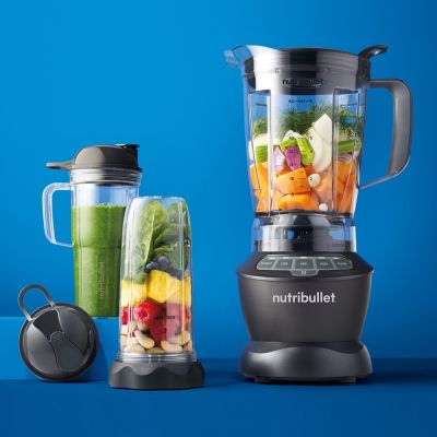 3. Blender stołowy NutriBullet NBF500DG 1,9L 1200W Srebrny