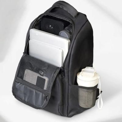 4. Plecak wodoodporny na laptopa Vention KRL 27l czarny