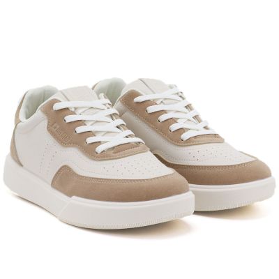 4. Półbuty sportowe damskie sneakersy kremowe Big Star UU274275