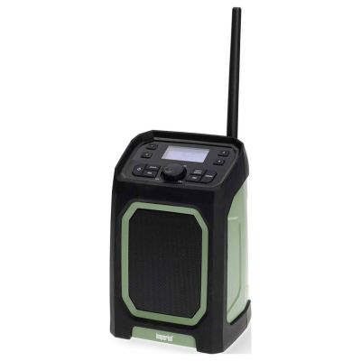 2. Imperial DABMAN OR 5 mobiele DAB+/FM buitenradio Przenośny Cyfrowy Czarny, Zielony