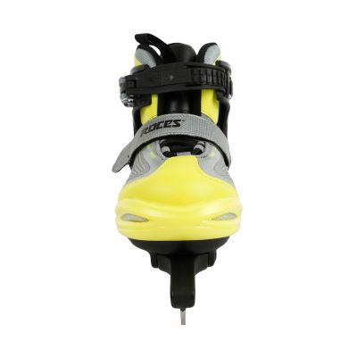 3. Łyżwy Roces Moody Ice X czarno-limonkowe 450743 001