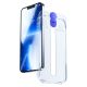 2. Joyroom Knight szkło do iPhone 14 Plus z zestawem montażowym przezroczysty (JR-H11)
