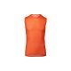 Koszulka rowerowa POC ESSENTIAL LAYER Vest - pomarańczowy
