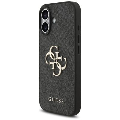 3. Etui Guess 4G Strap 4G Classic Logo na iPhone 17 - czarne
