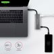 7. Axagon HMC-5G2 stacja dokująca USB 3.2 Gen 2 (3.1 Gen 2) Type-C Szary