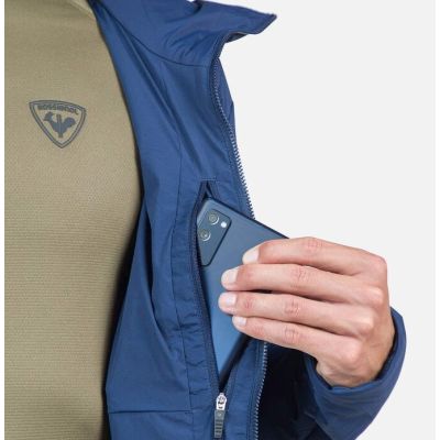 6. Kurtka outdoorowa męska ROSSIGNOL Opside Hoodie Jkt granatowa