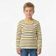 3. Koszulka z długim rękawem Wood Wood Kim Off-white/yellow stripes - 10235409-2323-Stripes