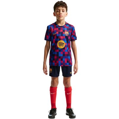 6. Koszulka dla dzieci Nike FC Barcelona bordowo-niebieska II1752 621