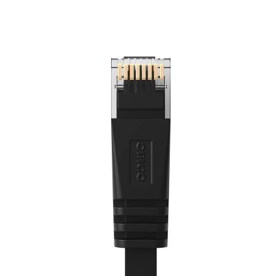 5. Kabel sieciowy Ethernet Orico PUG-C7B CAT7 10Gbps RJ45 internetowy LAN płaski 3 m - czarny