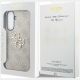 8. Etui Guess Leather 4G Metal Logo na Samsung Galaxy A57 5G - różowe