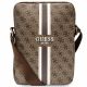 Torba Guess 4G Stripes na tablet 10" - brązowa