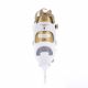 10. Łyżwy, rolki regulowane Tempish Enbo Duo Girl Gold Jr 13000008259