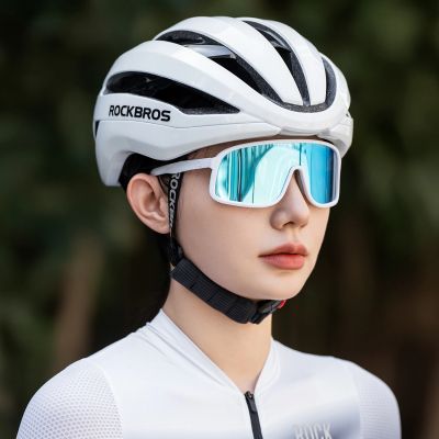 6. Kask rowerowy Rockbros LK-79 58–62 cm - biały
