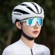 6. Kask rowerowy Rockbros LK-79 58–62 cm - biały