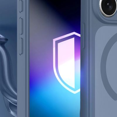 3. Etui 3mk Misty MagCase na iPhone 17 Pro/ 18 Pro - niebieskie