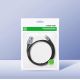 9. Kabel Ugreen US288 60124 USB-A / USB-C QC 3.0 3A 0.25m - szary