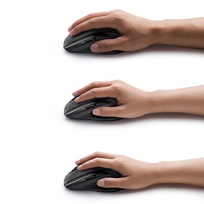 4. Myszka Ugreen bezprzewodowa ergonomiczna optyczna - czarna