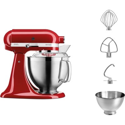 12. Robot KitchenAid Artisan 5KSM185PSEER czerwony