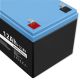 3. Qoltec Akumulator LiFePO4 Litowo-Żelazowo-Fosforanowy 12.8V 12Ah 153.6Wh BMS
