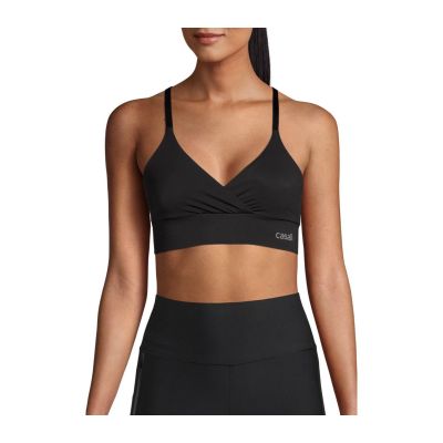 2. Stanik treningowy CASALL Wrap Sports Bra czarny