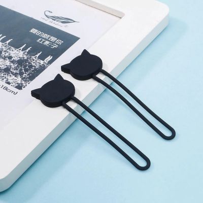 6. Silikonowy zwijacz kabla - brązowy