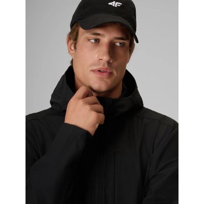 3. Kurtka softshell wiatroodporna membrana 8000 męska 4F 4FRAW26TSOFM662-20S