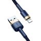 Kabel Baseus Cafule USB-A / Lightning 2.4A QC 3.0 1 m - niebiesko-złoty