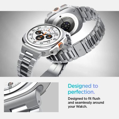 13. Bransoleta Spigen Modern Fit Band na Samsung Galaxy Watch Ultra 47mm - srebrna