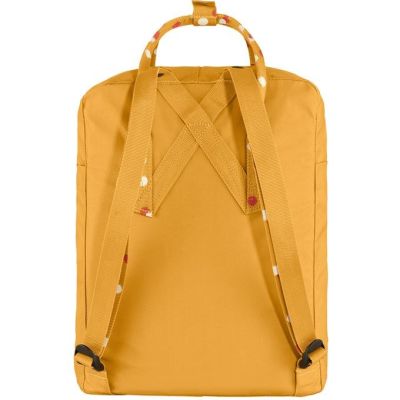 2. Plecak miejski Fjallraven Kanken - ochre/confetti pattern
