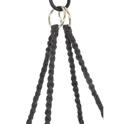 5. HAMAK OGRODOWY HUŚTAWKA BOCIANIE GNIAZDO 80CM SZARA