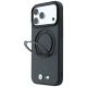2. Etui BMW Kevlar Ring Stand 360 MagSafe na iPhone 18 Pro / 17 Pro - ciemnoszare
