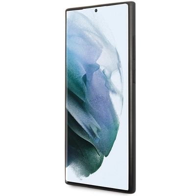 5. Etui Guess 4G Metal Gold Logo na Samsung Galaxy S23 Ultra - szare