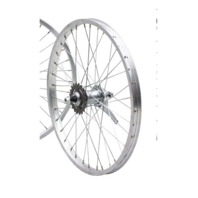 Koło 20'' tył torpedo zwykłe obręcz srebrna