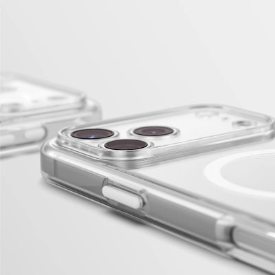 9. Etui AMAZINGTHING Minimal Mag Lens Case na iPhone 18 Pro z osłoną aparatu i mocowaniem na smycz kompatybilne z MagSafe - przezroczyste