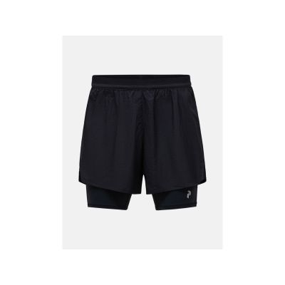 Szorty męskie PEAK PERFORMANCE M Discover 2-In-1 Shorts kolor czarny