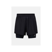 Szorty męskie PEAK PERFORMANCE M Discover 2-In-1 Shorts kolor czarny
