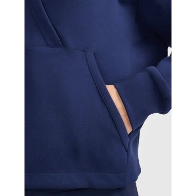 3. Kopertowa bluza z kapturem z bardzo miękkiej dzianiny damska 4F 4FWAW26TSWSF2661-31S