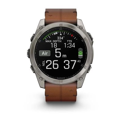 6. Zegarek sportowy Garmin Fenix 8 Amoled 51mm Sapphire Graphite Carbongrey