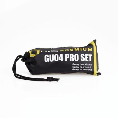4. Gumy do ćwiczeń zestaw HMS PRO SET GU04 