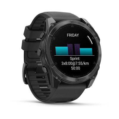 28. Zegarek Garmin Fenix 8 51mm Czarny