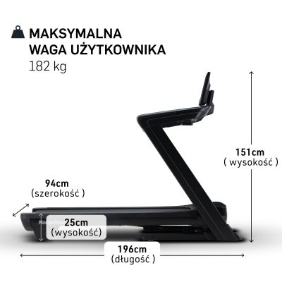 4. Bieżnia elektryczna Nordictrack Commercial 1750 NTL17125