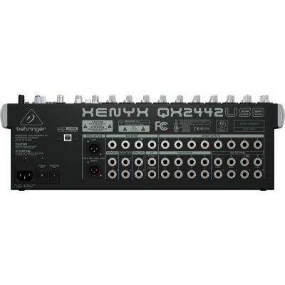 4. Behringer QX2442USB mikser audio 24 kan.