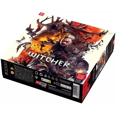 4. Puzzle Good Loot: The Witcher - Monsters, 1000 elementów