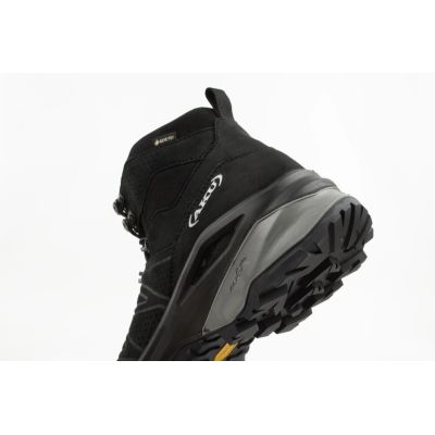 7. Aku Adapta Gore-tex buty sportowe trekkingowe męskie skórzane czarne