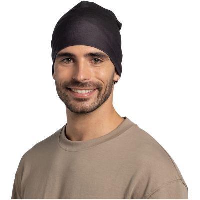 4. Czapka BUFF ECOSTRETCH BEANIE SOLID BLACK